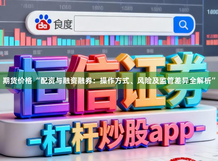 期货价格 “配资与融资融券：操作方式、风险及监管差异全解析”